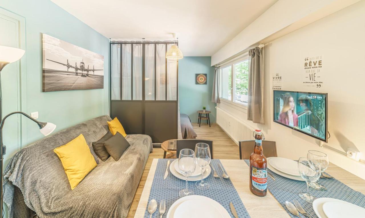 Cosy Studio 108 - Chambery Centre - Stationnement - Gare Экстерьер фото