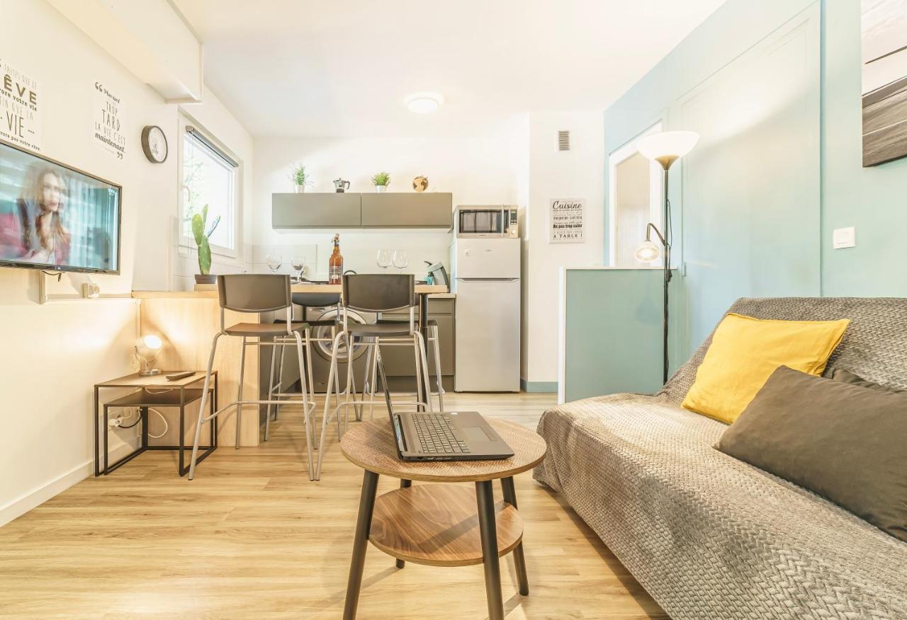 Cosy Studio 108 - Chambery Centre - Stationnement - Gare Экстерьер фото